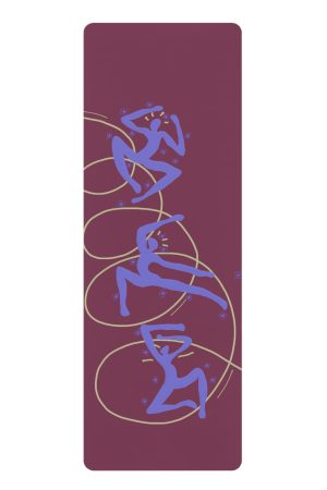 Purple Matisse Inspires Yoga Mat