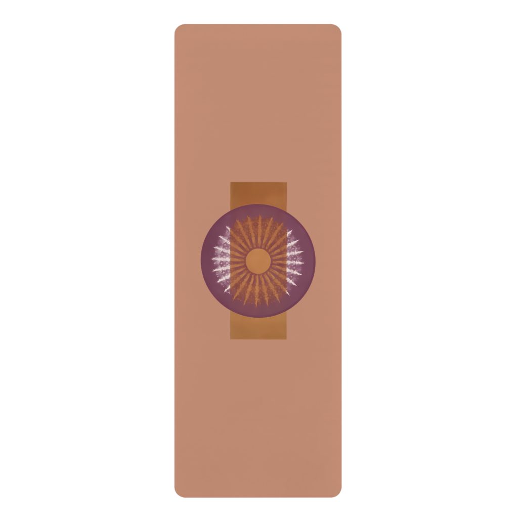Boho Sunburst Yoga Mat