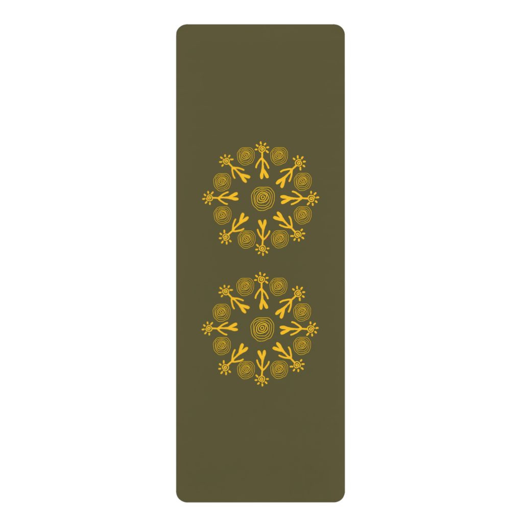 Floral Mandala Yoga Mat